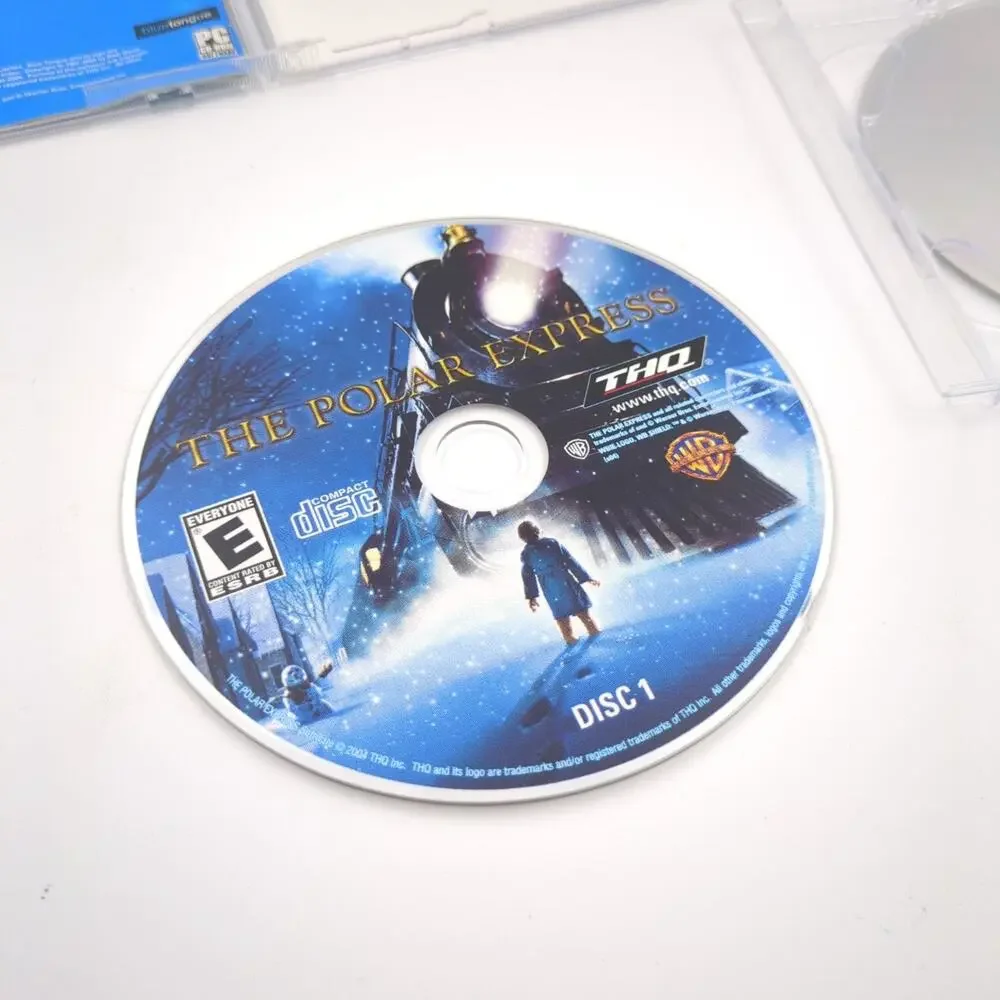 The Polar Express PC CD-ROM Video Game Adventure Rhythm Film